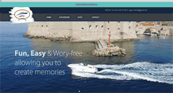 Desktop Screenshot of dubrovnikboatrentals.com